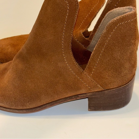 Coconuts by Matisse Pronto Suede Ankle Boots Taupe Women's Size 8 - Picture 3 of 10